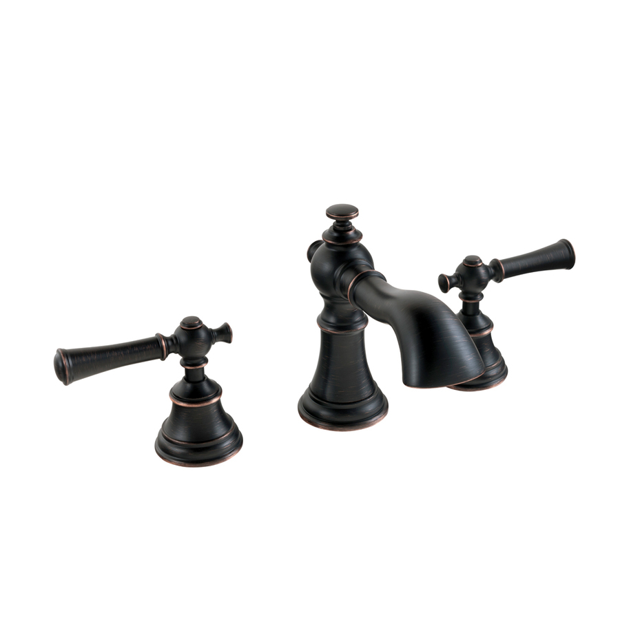 Glyndon 2 Handle Widespread Bathroom Faucet Oil Rubbed Bronze